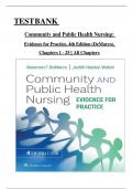 Community and Public Health Nursing&colon;  Evidence for Practice&comma; 4th Edition &lpar;DeMarco&rpar;&comma;  Chapters 1 - 25 &vert; All Chapters