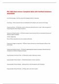 PN 1005 final review&colon; Complete Q&A with Verified Solutions 2025&sol;2026