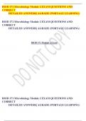 BIOD 171 Microbiology Module 2 EXAM QUESTIONS AND  CORRECT   DETAILED ANSWERS&vert; AGRADE &lpar;PORTAGE LEARNING&rpar;