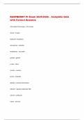 RASPBERRY PI  Exams Compilation 2025&sol;2026