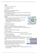 Samenvatting Cellen 