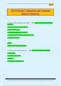 N244 Exam 1 Questions and Answers  &lpar;Expert Solutions&rpar;