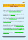 nurs246 exam 2 Questions and Answers  &lpar;Expert Solutions&rpar; 