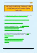 PSY 368 FINAL EXAM AND PRACTICE  EXAM Questions and Answers &lpar;Expert  Solutions&rpar;