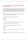 Tricentis Tosca Interview Questions&colon; Complete Q&A with Verified  Solutions-2025&sol;2026 