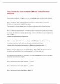 Tosca Tricentis AS2 Exam&colon; Complete Q&A with Verified Solutions 2025&sol;2026 