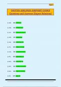 UNITED AIRLINES AIRPORT CODES  Questions and Answers &lpar;Expert Solutions&rpar; 