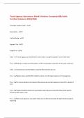 Travel Agency Operations Week 6 Review&colon; Complete Q&A with  Verified Solutions-2025&sol;2026