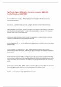Tap Travel chapter 1-Exploring the world&colon; Complete Q&A with  Verified Solutions-2025&sol;2026 