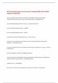 AICE travel and tourism exam review&colon; Complete Q&A with Verified  Solutions-2025&sol;2026