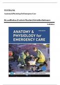 Test Bank for Anatomy & Physiology for Emergency Care&comma; 3rd Edition &lpar;Bledsoe&comma; 2025&sol;2026&rpar; Chapter 1-20 &vert; All Chapters