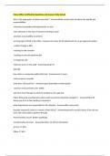 Cintas Office Certification Questions and Answers Fully Solved 