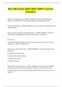 NU-136 Exam 2025 With 100&percnt; Correct Answers