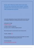 Music 2MT3 Midterm Exam 2025 Questions and Answers