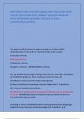 Wits exam and practice exam latest 2025