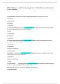 BIOL 1442 Exam 3 &ndash; A&plus; Practice Questions & Review with verified answers 