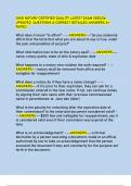 OHIO NOTARY CERTIFIED QUALITY LATEST EXAM 2025&sol;26  UPDATED QUESTIONS & CORRECT DETAILED ANSWERS A&plus;  RATED