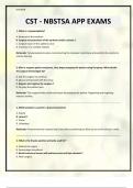 CST - NBSTSA APP EXAMS
