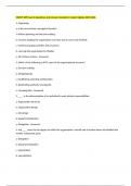 MGMT 309 Exam 3 Questions and Answers Graded A&plus; Latest Update 2025-2026