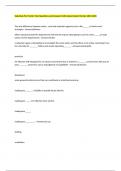 Suburban Fire Tactics Test Questions and Answers Fully Solved Latest Version 2025-2026