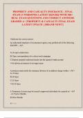 Property and casualty insurance 2025