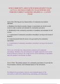 2025 M100 COMMUNITY ASSOCIATION MANAGEMENT EXAM &vert; COMPLETE EXAM QUESTIONS AND CORRECT ANSWERS WITH RATIONALES &vert; GRADED A&plus; &vert; VERIFIED ANSWERS &vert; LATEST EXAM