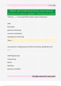 ABSA 4B EXAM Questions and Correct  Answers&sol; Latest Update &sol; Already Graded