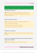 APHR Certification Questions and Correct  Answers&sol; Latest Update &sol; Already Graded