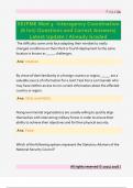 SEJPME Mod 3- Interagency Coordination  &lpar;6 hrs&rpar; Questions and Correct Answers&sol;  Latest Update &sol; Already Graded 