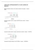C268 WGU SPREADSHEETS&colon; FLASH CARDS W&sol; IMAGES
