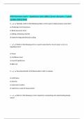 ASQ Question bank &ndash; Questions with 100&percnt; Correct Answers &vert; Latest Update 2025&sol;2026