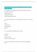 ASQ Question bank &ndash; Questions with 100&percnt; Correct Answers &vert; Latest Update 2025&sol;2026