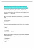 ASQ - CQIA &lpar;Certified Quality Improvement Associate&rpar; Exam &ndash; Questions with 100&percnt; Correct Answers &vert; Latest Update 2025&sol;2026