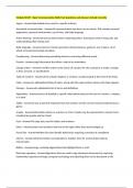 Module 00107 - Basic Communication Skills Test Questions and Answers Solved Correctly 