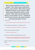 State board esthetician theory exam