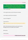 The CE Shop &colon;Final Exam Georgia  Questions and Correct Answers&sol; Latest  Update &sol; Already Graded
