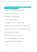 Black Rock Coffee Bar Booklet Day 2 &ndash; Questions with 100&percnt; Correct Answers &vert; Latest Update 2025&sol;2026