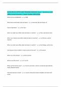 BLACK ROCK COFFEE BAR TRAINING MANUAL Exam &ndash; Questions with 100&percnt; Correct Answers &vert; Latest Update 2025&sol;2026