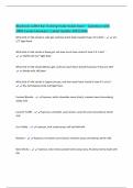 Blackrock Coffee Bar Training Study Guide Exam &ndash; Questions with 100&percnt; Correct Answers &vert; Latest Update 2025&sol;2026