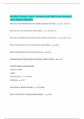 BlackRock Training &ndash; Exam &ndash; Questions with 100&percnt; Correct Answers &vert; Latest Update 2025&sol;2026