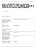 ASVAB MEPS STUDY GUIDE 2025 EXAM QUESTIONS &vert;FREQUENTLY TESTED QUESTIONS &vert;&vert;VERIFIED SOLUTIONS &lpar;100&percnt; CORRECT&rpar;ASVAB MEPS STUDY GUIDE 2025 EXAM QUESTIONS &vert;FREQUENTLY TESTED QUESTIONS &vert;&vert;VERIFIED SOLUTIONS &lpar;100&percnt; CORRECT&rpar;