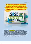All the comsae exam 25