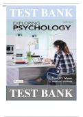 Test Bank For  Exploring Psychology 12e&vert;&vert;ISBN&colon;9781319441333
