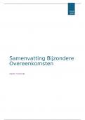 Bijzondere Overeenkomsten &lpar;Contracten&rpar; &ndash; Samenvatting 