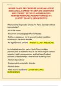   MCBAP CAADC TEST NEWEST 2025 EXAM LATEST  2025 ACTUAL EXAM WITH COMPLETE QUESTIONS  AND CORRECT DETAILED ANSWERS &lpar;100&percnt;  VERIFIED ANSWERS&rpar; &vert;ALREADY GRADED A&plus;&vert;  &vert;&vert;LATEST EXAM&excl;&excl;&excl;&vert;&vert; &vert;&vert;BRANDNEW&excl;&excl;&excl;&vert;&vert; 