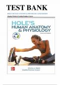 Test Bank of Hole&rsquo;s Human Anatomy & Physiology 16th Edition by Charles Welsh&comma; Cynthia Prentice-Craver