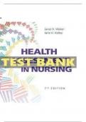 TEST BANK FOR Health Assessment in Nursing Seventh&comma; North American Edition by Janet R Weber &comma; Jane H Kelley ISBN&colon;978-1975161156 ALL CHAPTERS COVERED YOUR ULTIMATE GUIDE 100&percnt; VERIFIED A&plus; GRADE ASSURED&excl;&excl;&excl;&excl;&excl; NEW LATEST UPDATE&excl;&excl;&excl;&excl;&excl;