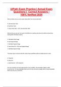 Uipath exam practice actual exams
