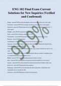 Eng 102 final exam