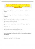 Engineering 102 final exam